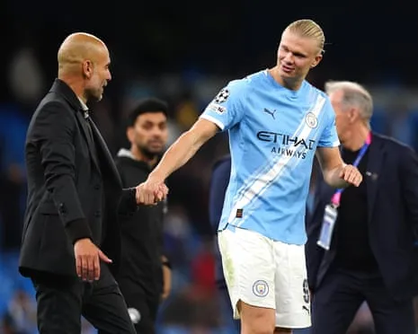 Haaland Joins Elite Champions League Half-Century Group, Praised by Guardiola as CR7 and Lionel Messi's Fellow Monster
