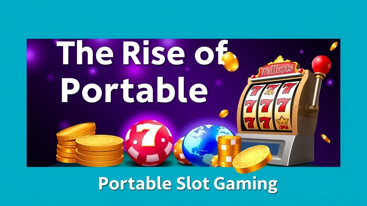 The Rise of Portable Slot Gaming: Crucial Details to Grasp
