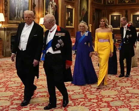 The Royal Family Present Red Carpet Amid Demonstrations; Jimmy Kimmel Taken Off Air Due To Kirk Remarks