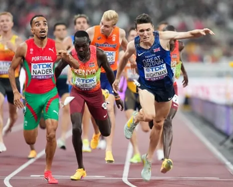 Great Britain's Jake Wightman Denied Gold as Portugal's Isaac Nader Wins Stunning 1500m Victory