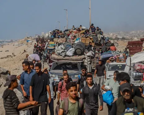 Israeli Forces Seek to Drive Residents Out of Gaza's Urban Center as Military Operation Advances