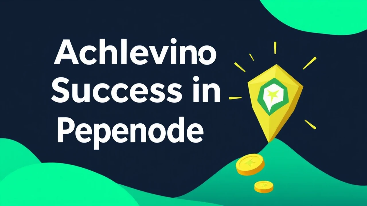 Achieving Success in the Pepenode Presale: Key Tips for Guaranteed Success