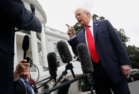 Ex-President Trump Confronts Australian Correspondent, Acknowledges Talks with Anthony Albanese