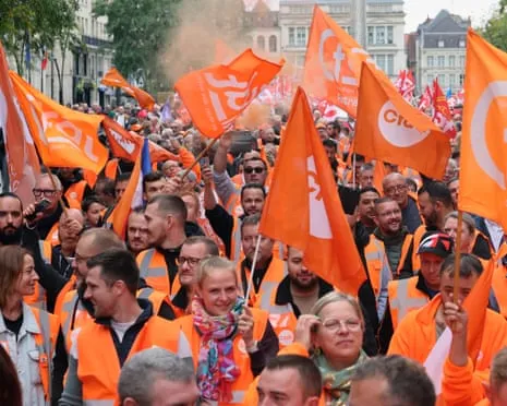 France-Wide Protest Action Sees Massive Crowds Taking to the Streets In France