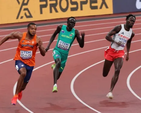 The Young Sprinter Eliminated Following Fourth-Position Finish in Semifinal Round